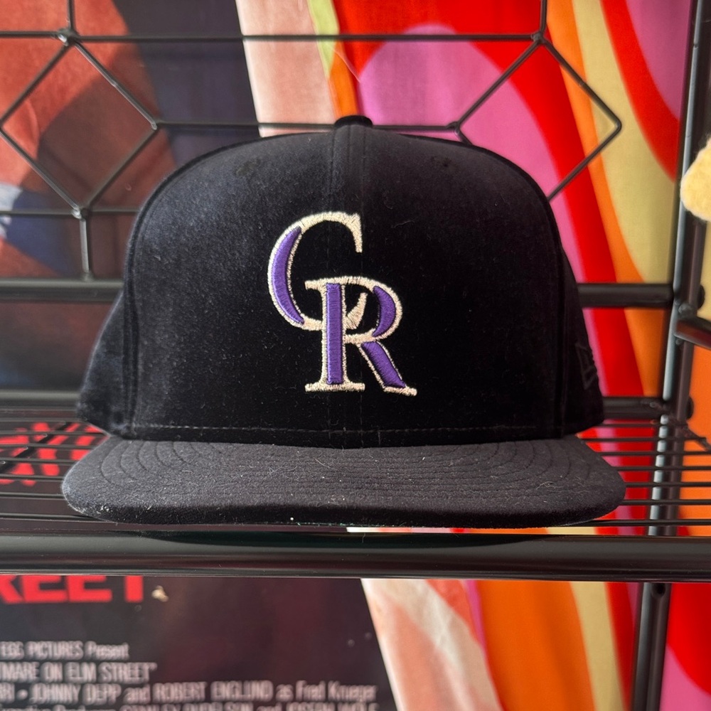 Black Cap with MLB Logo